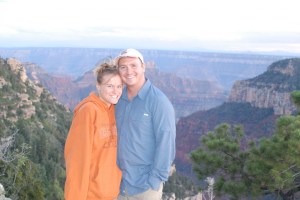 Kim and Kyle North Rim Grand Canyon
