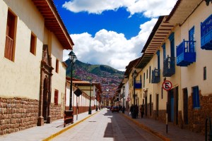 One of the streets we walked frequently