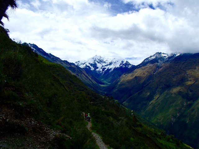 We camped at the bottom of that beauty the first night.