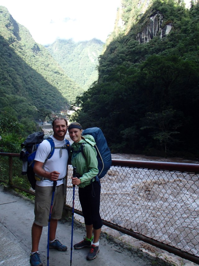 No tent this night, but an amazing river!
