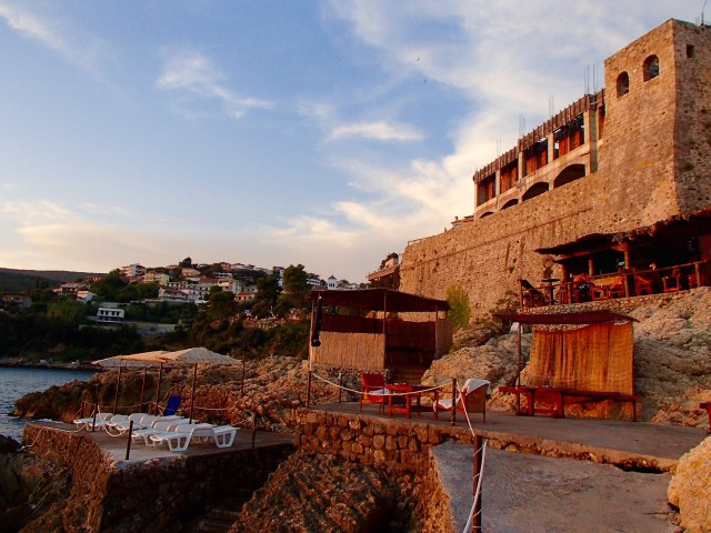 The best spot to watch the sunset in Ulcinj.