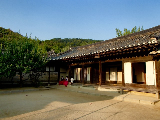 A day at the folk village made for good fun and interesting lessons in history